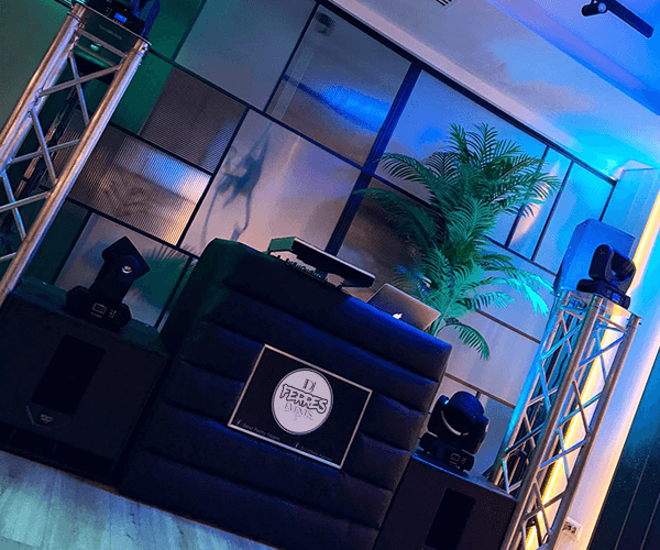 DJ FRS Events in studio